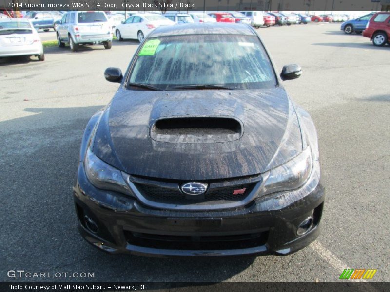 Crystal Black Silica / Black 2014 Subaru Impreza WRX STi 4 Door