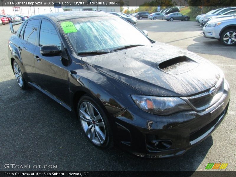 Crystal Black Silica / Black 2014 Subaru Impreza WRX STi 4 Door