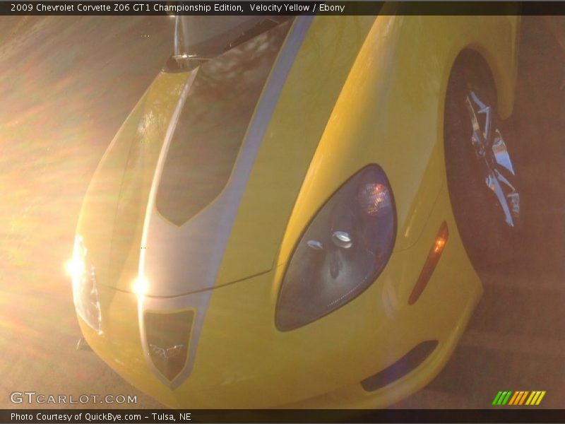 Velocity Yellow / Ebony 2009 Chevrolet Corvette Z06 GT1 Championship Edition