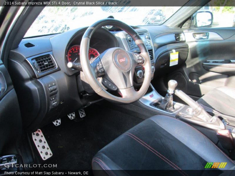 Crystal Black Silica / Black 2014 Subaru Impreza WRX STi 4 Door