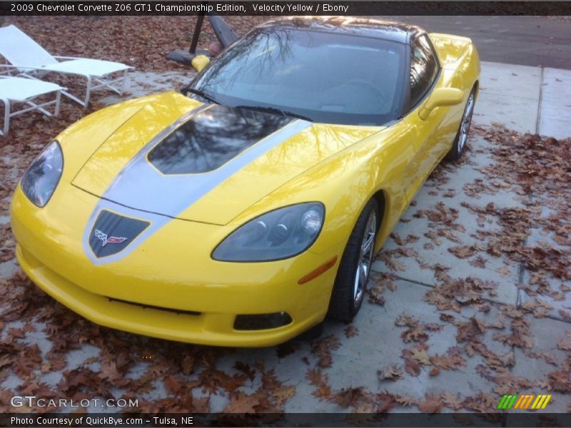 Velocity Yellow / Ebony 2009 Chevrolet Corvette Z06 GT1 Championship Edition
