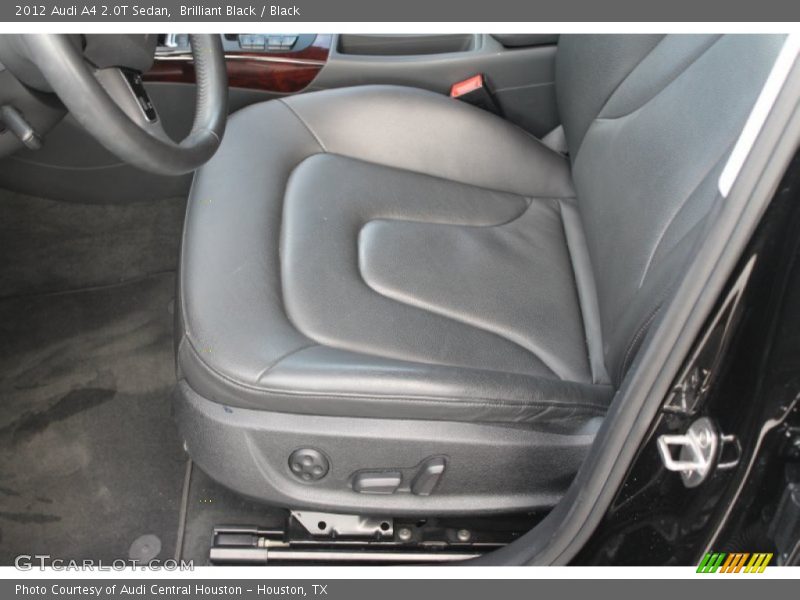 Brilliant Black / Black 2012 Audi A4 2.0T Sedan