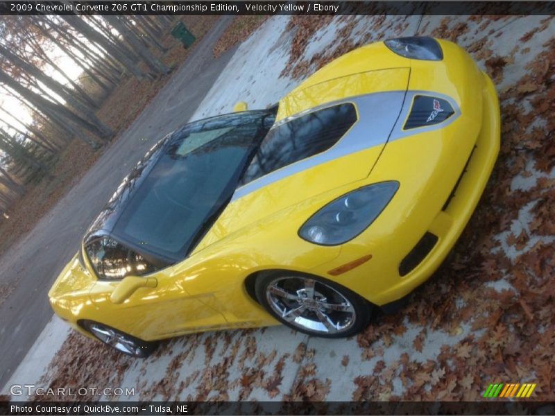 Velocity Yellow / Ebony 2009 Chevrolet Corvette Z06 GT1 Championship Edition