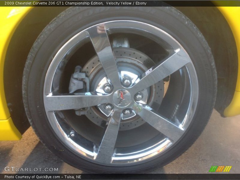 Velocity Yellow / Ebony 2009 Chevrolet Corvette Z06 GT1 Championship Edition