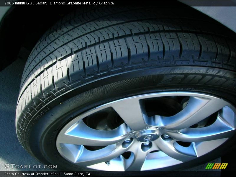 Diamond Graphite Metallic / Graphite 2006 Infiniti G 35 Sedan