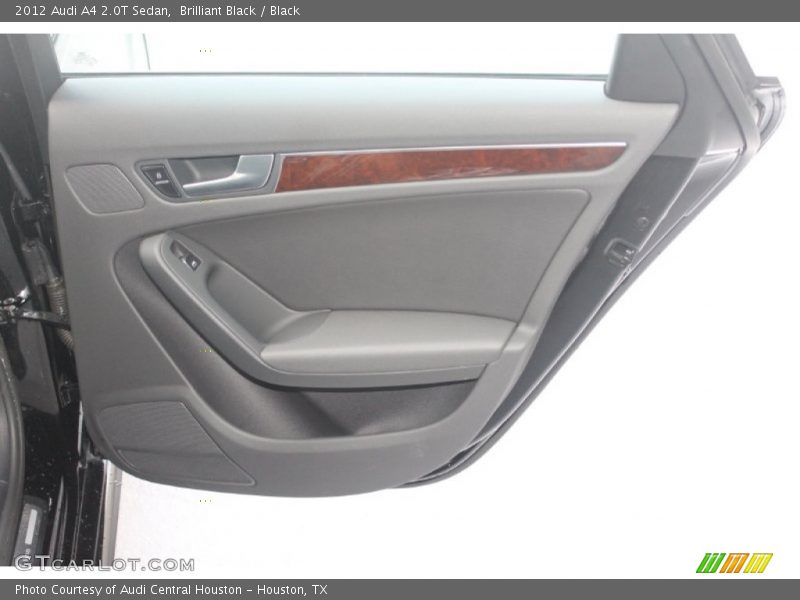 Brilliant Black / Black 2012 Audi A4 2.0T Sedan