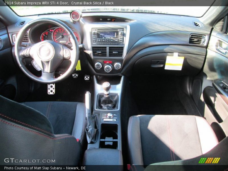 Crystal Black Silica / Black 2014 Subaru Impreza WRX STi 4 Door