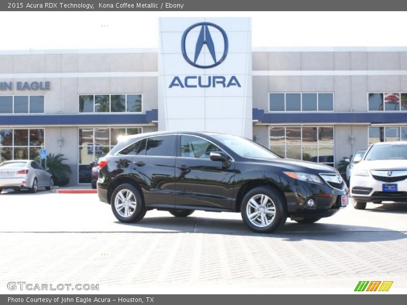 Kona Coffee Metallic / Ebony 2015 Acura RDX Technology