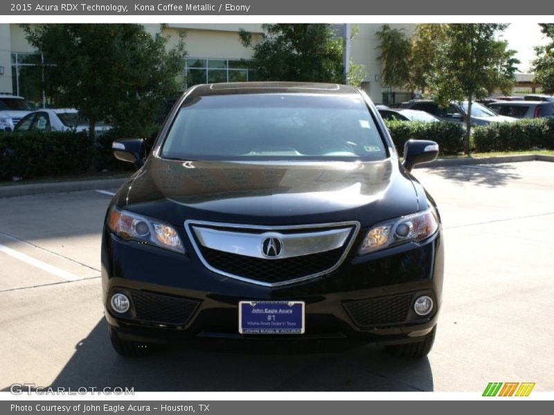 Kona Coffee Metallic / Ebony 2015 Acura RDX Technology