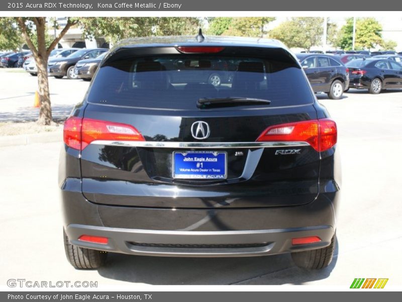 Kona Coffee Metallic / Ebony 2015 Acura RDX Technology