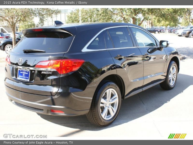 Kona Coffee Metallic / Ebony 2015 Acura RDX Technology