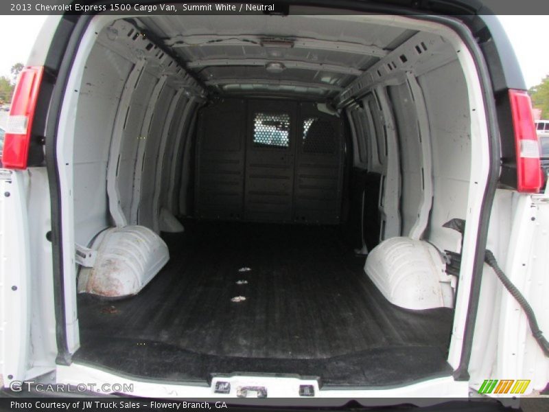 Summit White / Neutral 2013 Chevrolet Express 1500 Cargo Van