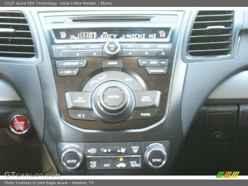 Kona Coffee Metallic / Ebony 2015 Acura RDX Technology