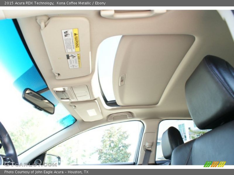 Kona Coffee Metallic / Ebony 2015 Acura RDX Technology