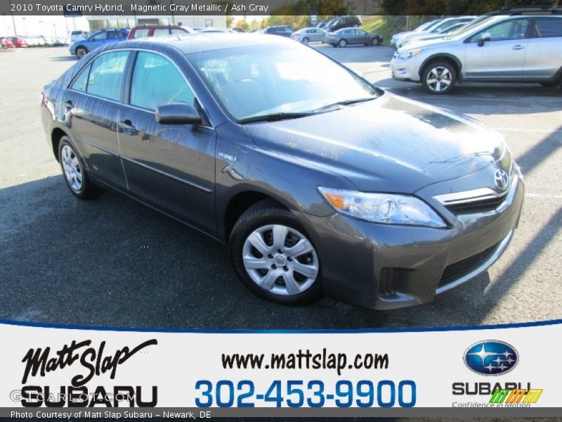 Magnetic Gray Metallic / Ash Gray 2010 Toyota Camry Hybrid