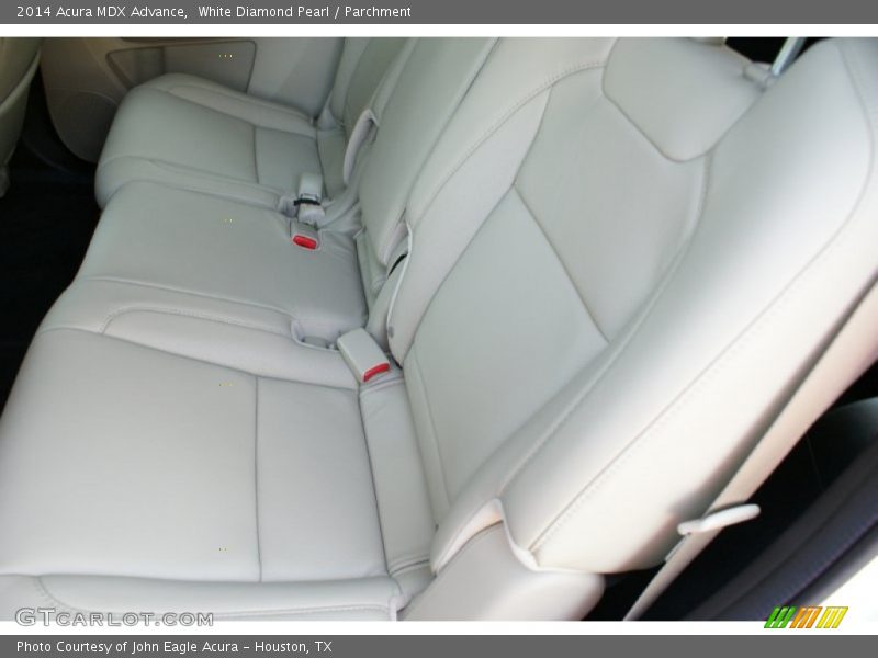 White Diamond Pearl / Parchment 2014 Acura MDX Advance