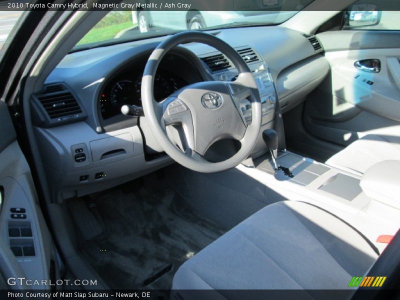 Magnetic Gray Metallic / Ash Gray 2010 Toyota Camry Hybrid