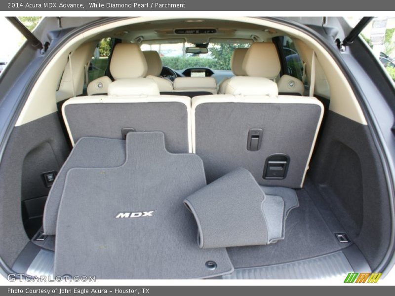 White Diamond Pearl / Parchment 2014 Acura MDX Advance