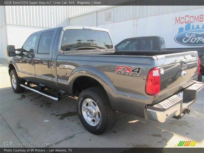 Magnetic / Steel 2015 Ford F250 Super Duty XLT Crew Cab 4x4