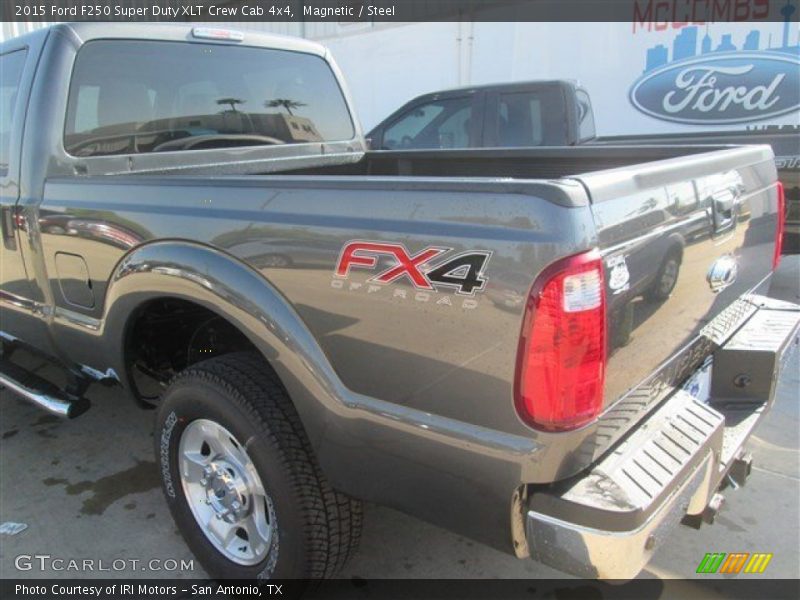 Magnetic / Steel 2015 Ford F250 Super Duty XLT Crew Cab 4x4