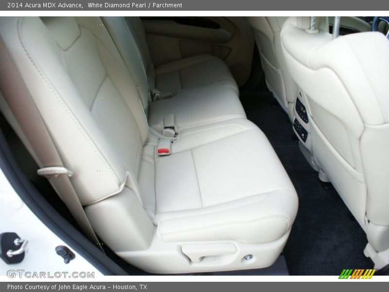 White Diamond Pearl / Parchment 2014 Acura MDX Advance