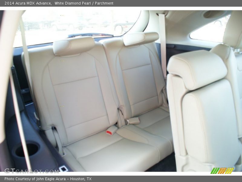 White Diamond Pearl / Parchment 2014 Acura MDX Advance