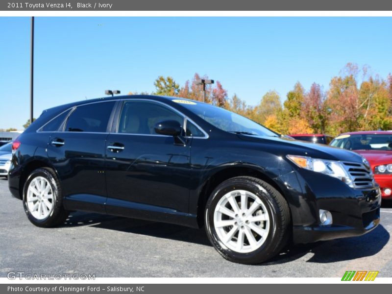 Black / Ivory 2011 Toyota Venza I4