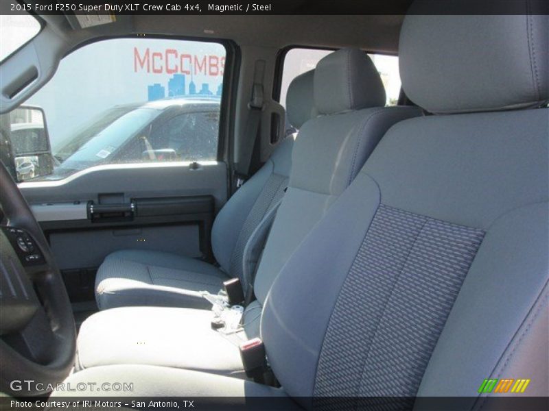 Magnetic / Steel 2015 Ford F250 Super Duty XLT Crew Cab 4x4
