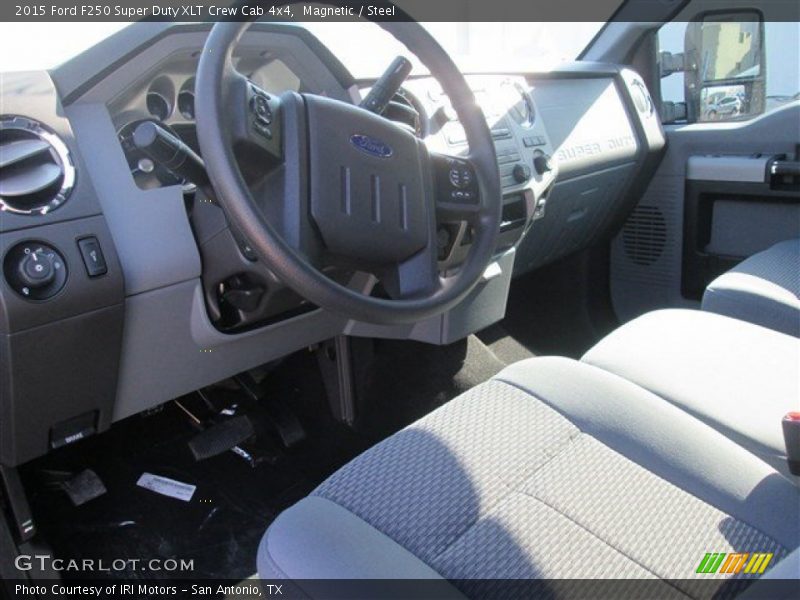 Magnetic / Steel 2015 Ford F250 Super Duty XLT Crew Cab 4x4
