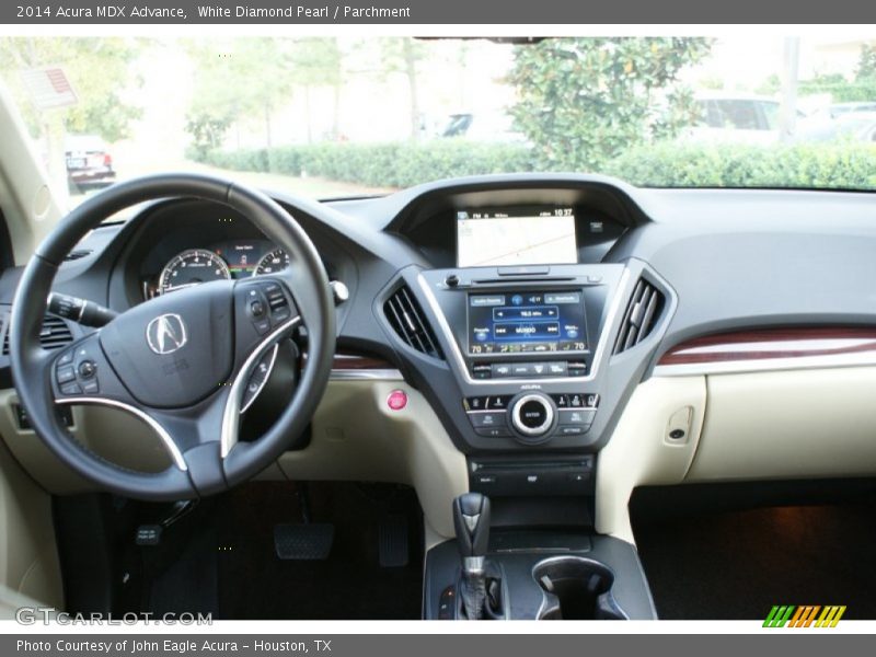 White Diamond Pearl / Parchment 2014 Acura MDX Advance