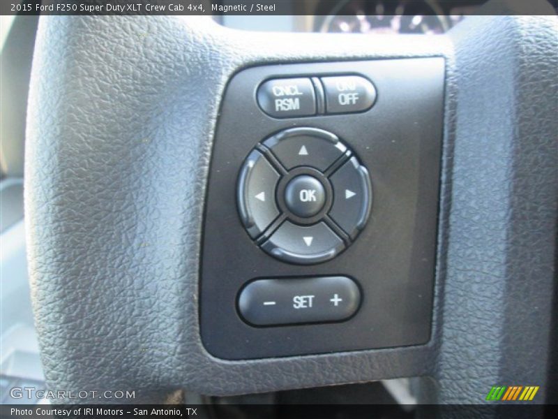 Magnetic / Steel 2015 Ford F250 Super Duty XLT Crew Cab 4x4