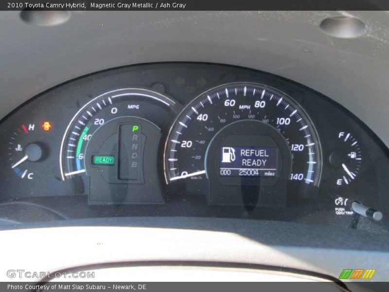 Magnetic Gray Metallic / Ash Gray 2010 Toyota Camry Hybrid