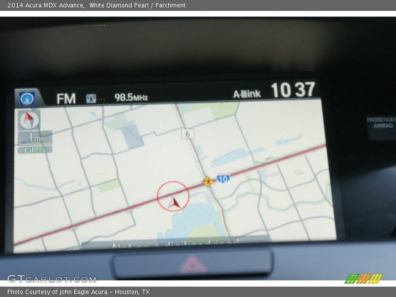 White Diamond Pearl / Parchment 2014 Acura MDX Advance