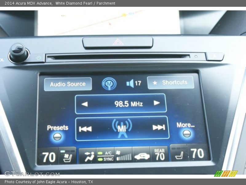 White Diamond Pearl / Parchment 2014 Acura MDX Advance