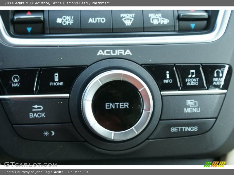 White Diamond Pearl / Parchment 2014 Acura MDX Advance