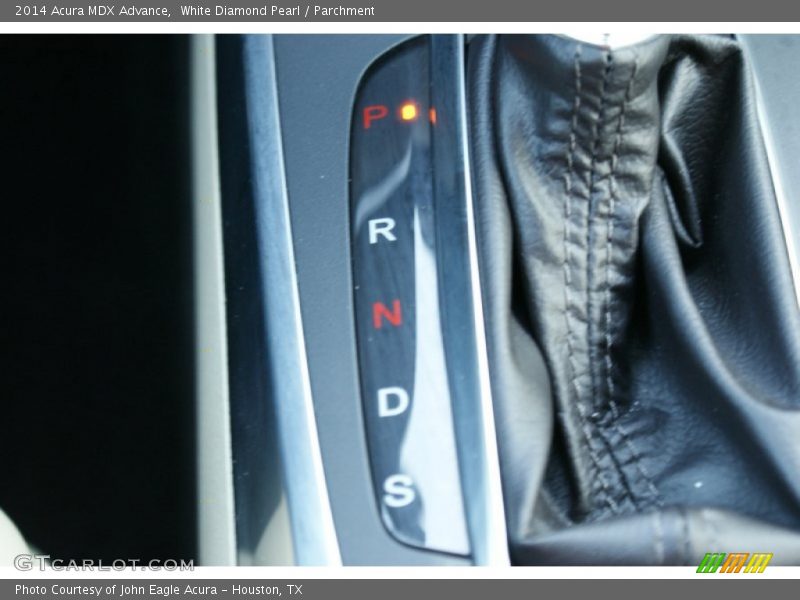 White Diamond Pearl / Parchment 2014 Acura MDX Advance