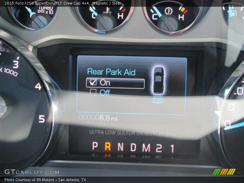 Magnetic / Steel 2015 Ford F250 Super Duty XLT Crew Cab 4x4