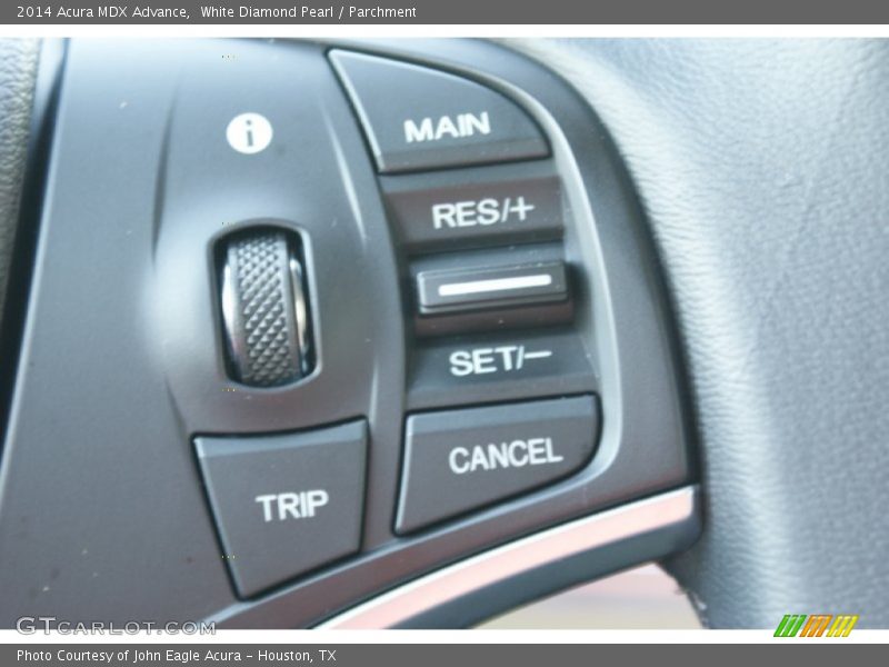 White Diamond Pearl / Parchment 2014 Acura MDX Advance