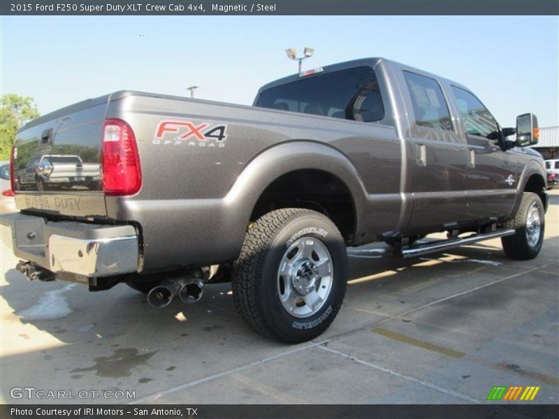 Magnetic / Steel 2015 Ford F250 Super Duty XLT Crew Cab 4x4