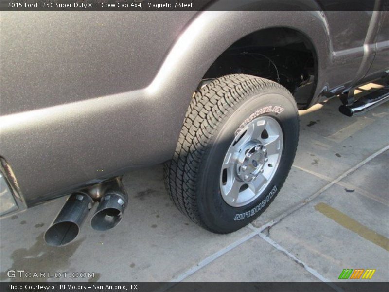 Magnetic / Steel 2015 Ford F250 Super Duty XLT Crew Cab 4x4