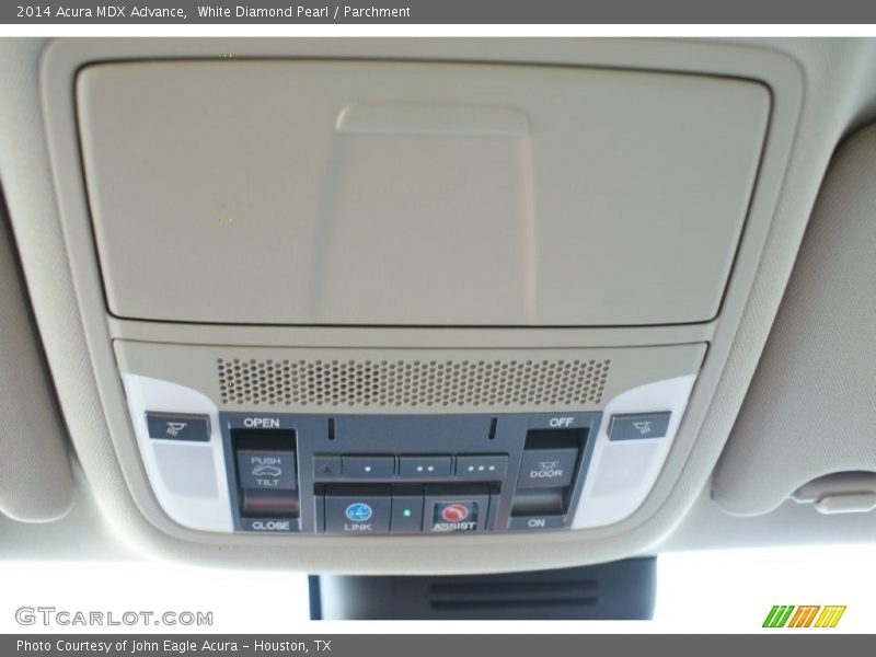 White Diamond Pearl / Parchment 2014 Acura MDX Advance
