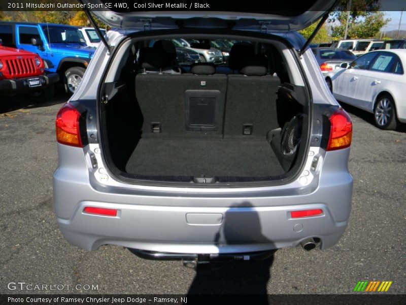 Cool Silver Metallic / Black 2011 Mitsubishi Outlander Sport SE 4WD
