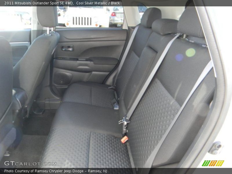 Cool Silver Metallic / Black 2011 Mitsubishi Outlander Sport SE 4WD