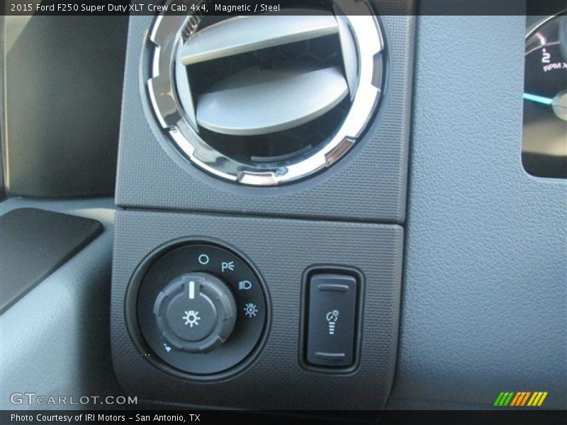 Magnetic / Steel 2015 Ford F250 Super Duty XLT Crew Cab 4x4