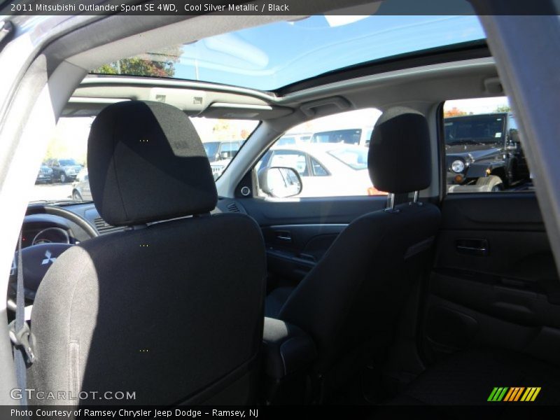 Cool Silver Metallic / Black 2011 Mitsubishi Outlander Sport SE 4WD