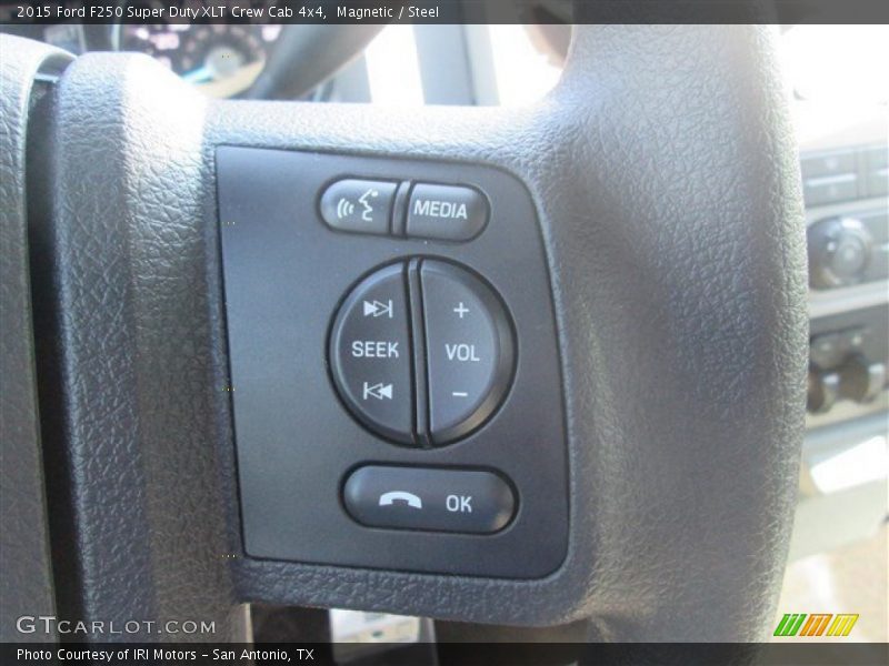 Magnetic / Steel 2015 Ford F250 Super Duty XLT Crew Cab 4x4