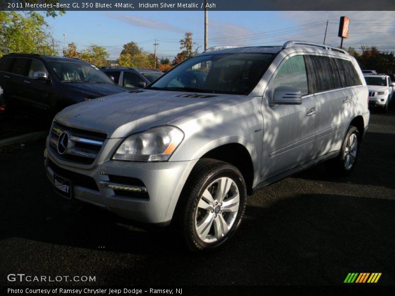 Iridium Silver Metallic / Ash 2011 Mercedes-Benz GL 350 Blutec 4Matic