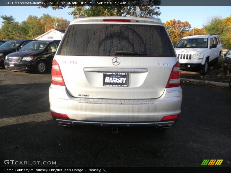 Iridium Silver Metallic / Ash 2011 Mercedes-Benz GL 350 Blutec 4Matic