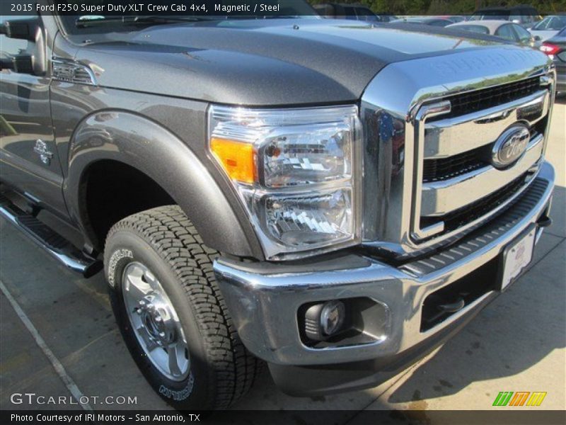 Magnetic / Steel 2015 Ford F250 Super Duty XLT Crew Cab 4x4