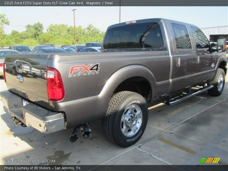 Magnetic / Steel 2015 Ford F250 Super Duty XLT Crew Cab 4x4